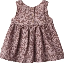 Online GOTS Sienna Mönstrad Baby-klänning Hydrangeas Barn Klänningar & Kjolar