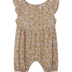 Sale GOTS Svea Blommig Romper Wildflowers Barn Bodys & Bodysuits