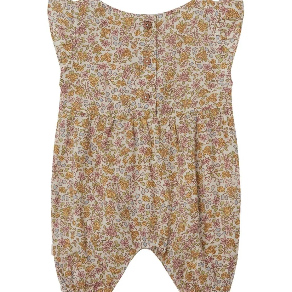 Sale GOTS Svea Blommig Romper Wildflowers Barn Bodys & Bodysuits