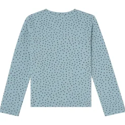 Clearance GOTS Tia Långärmad T-shirt Blue Dots Barn Tröjor & Toppar