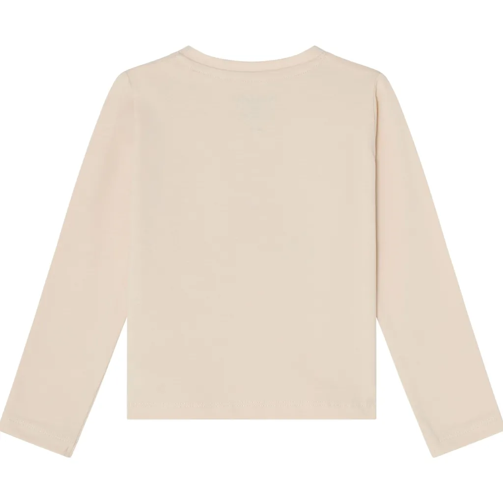 Hot GOTS Tia Långärmad T-shirt Offwhite Bear Barn Tröjor & Toppar