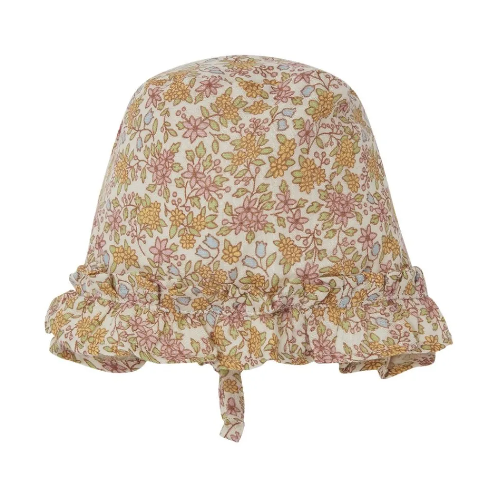 Clearance GOTS Vera Blommig Solhatt Wildflowers Barn Accessoarer