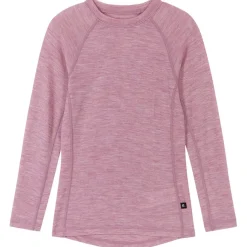 Outlet Grå Rosa Ull Underställsset Barn Underställ