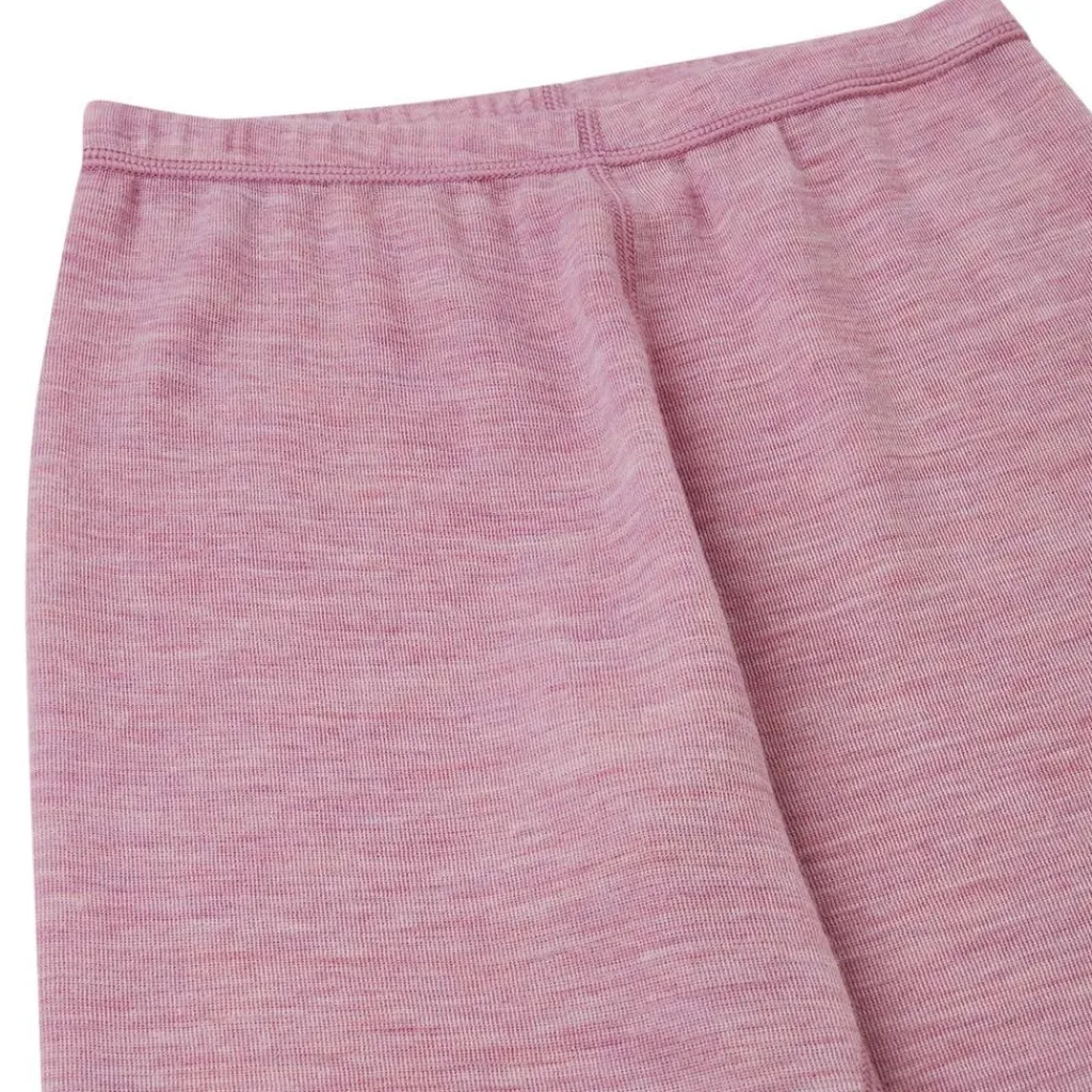 Outlet Grå Rosa Ull Underställsset Barn Underställ