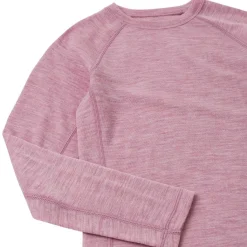 Outlet Grå Rosa Ull Underställsset Barn Underställ