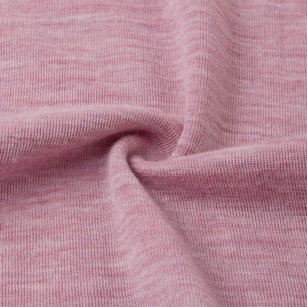 Outlet Grå Rosa Ull Underställsset Barn Underställ