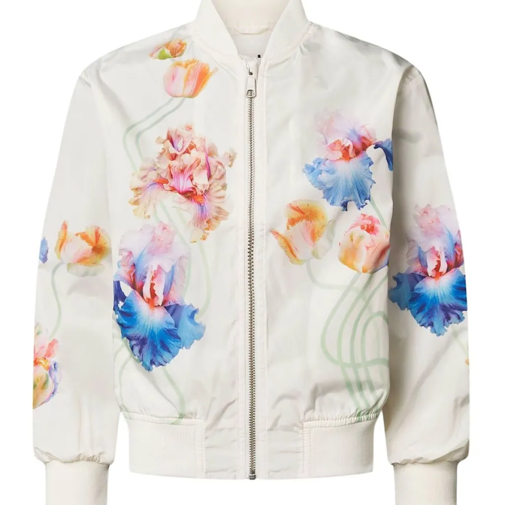 Discount Haliva Jacket Tullips White Jackor & Kappor