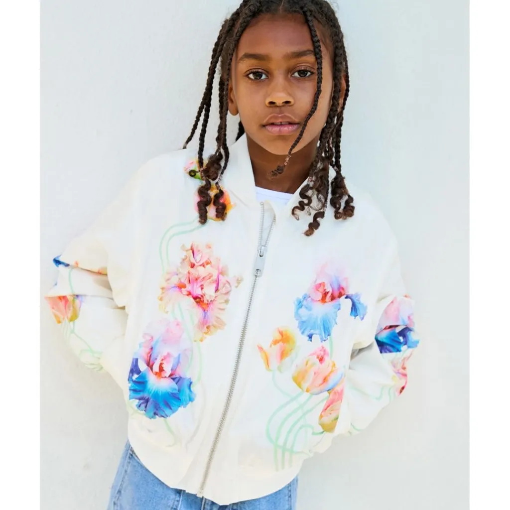 Discount Haliva Jacket Tullips White Jackor & Kappor