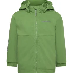 Outlet Hallon Kids Vindtät Jacka Algae Green Jackor & Kappor