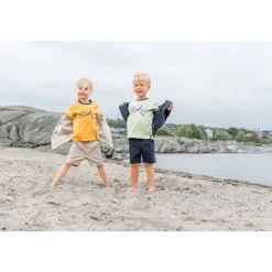 Outlet Hallon Kids Vindtät Jacka Beach Beige Jackor & Kappor