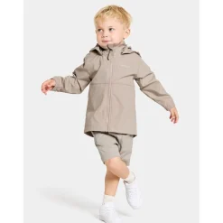 Outlet Hallon Kids Vindtät Jacka Beach Beige Jackor & Kappor