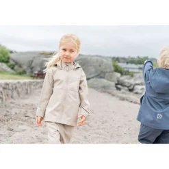 Outlet Hallon Kids Vindtät Jacka Beach Beige Jackor & Kappor