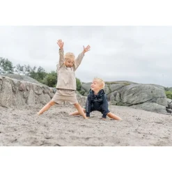 Outlet Hallon Kids Vindtät Jacka Beach Beige Jackor & Kappor