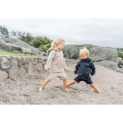 Outlet Hallon Kids Vindtät Jacka Beach Beige Jackor & Kappor