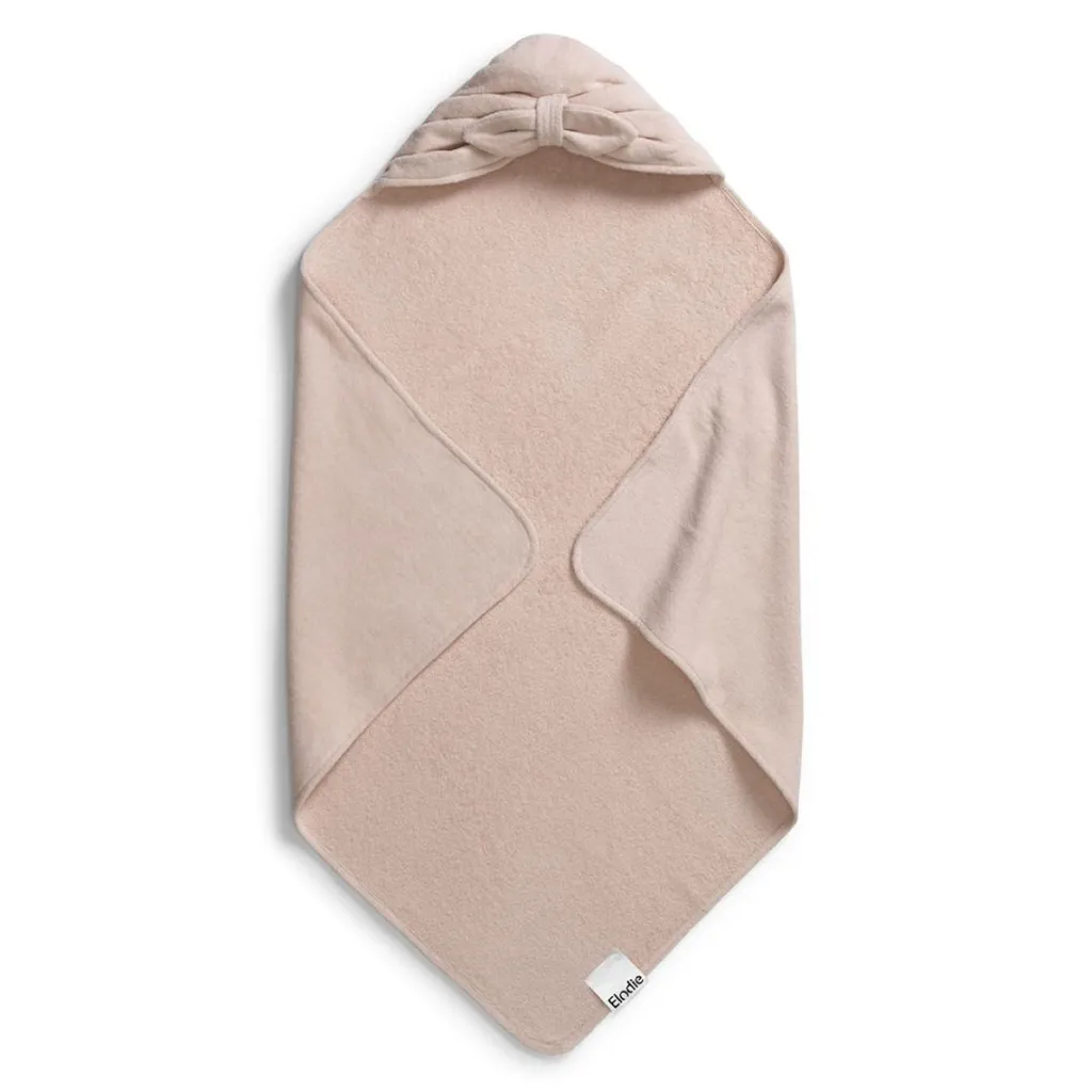 Best Handduk med Huva Puderrosa Bow Handdukar