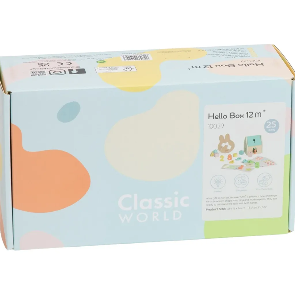 Outlet Hello Box 12M+ Aktivitetsleksak Babyleksaker