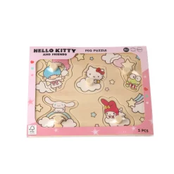 Discount Hello Kitty Pussel Med Knoppar Multi Spel & Pussel