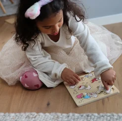 Discount Hello Kitty Pussel Med Knoppar Multi Spel & Pussel