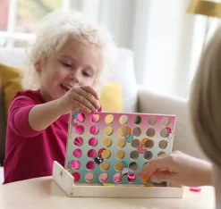 New Hello Kitty Spel Fyra I Rad Spel & Pussel
