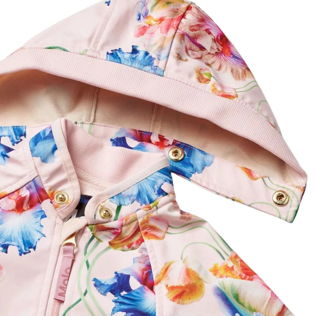 New Hill Softshell Suit Tulip Pink Barn Fleecekläder