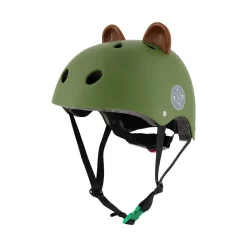 Hot Hjälm Med Öron Army Green Barn Hjälmar