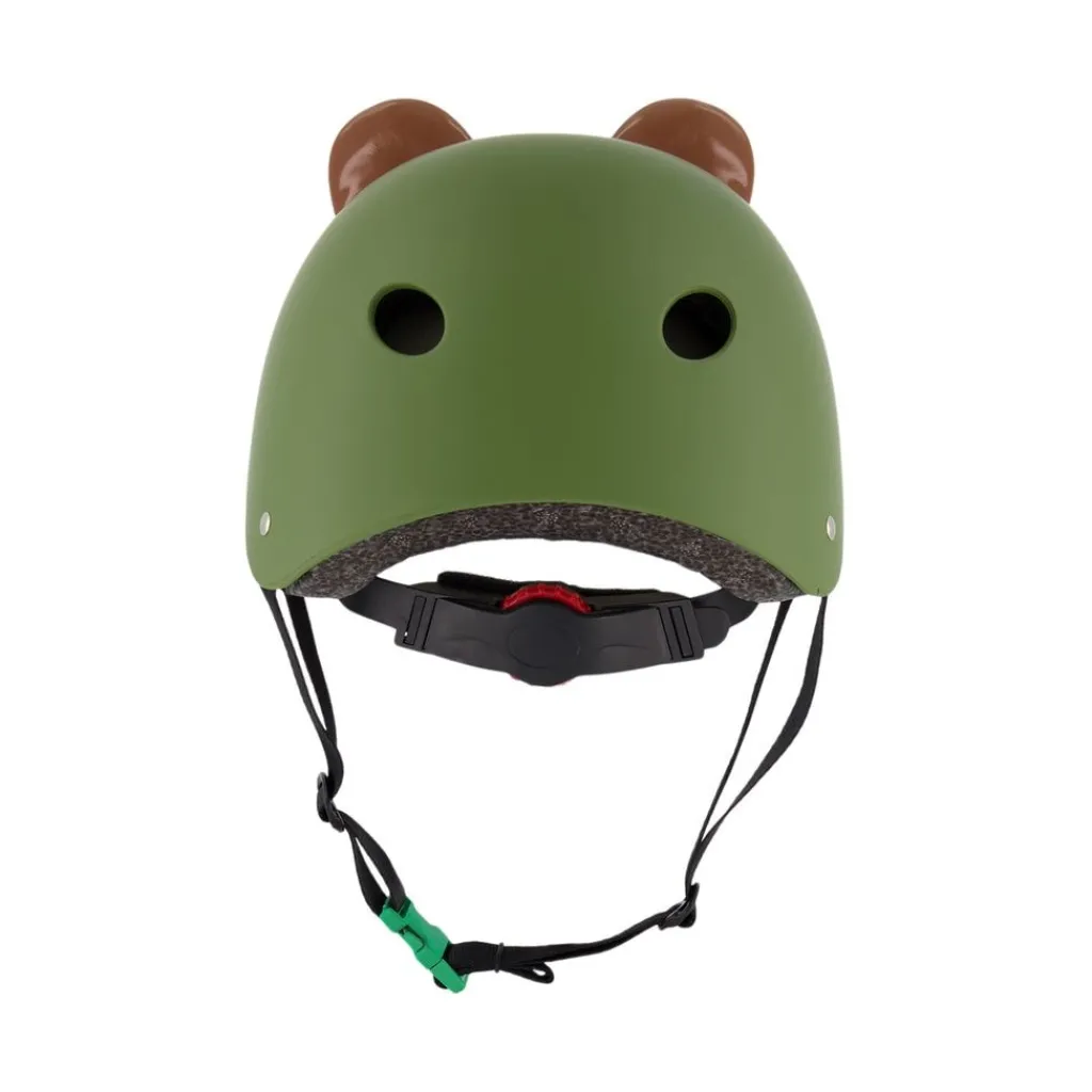 Hot Hjälm Med Öron Army Green Barn Hjälmar