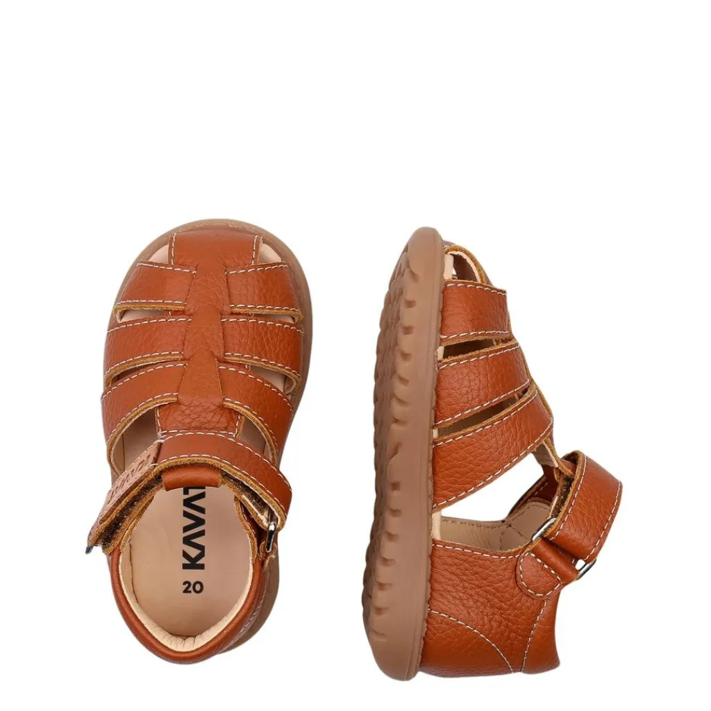 New Hällevik EP Sandaler Light Brown Barn Sandaler