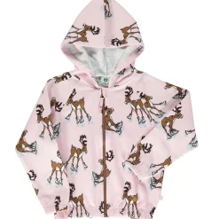 New Hoodie with reindeer Icy Pink Barn Tröjor & Toppar