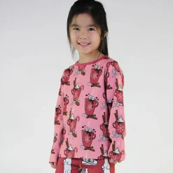 New Hot Chocolate Långärmad T-Shirt Bridal Rose Barn Tröjor & Toppar