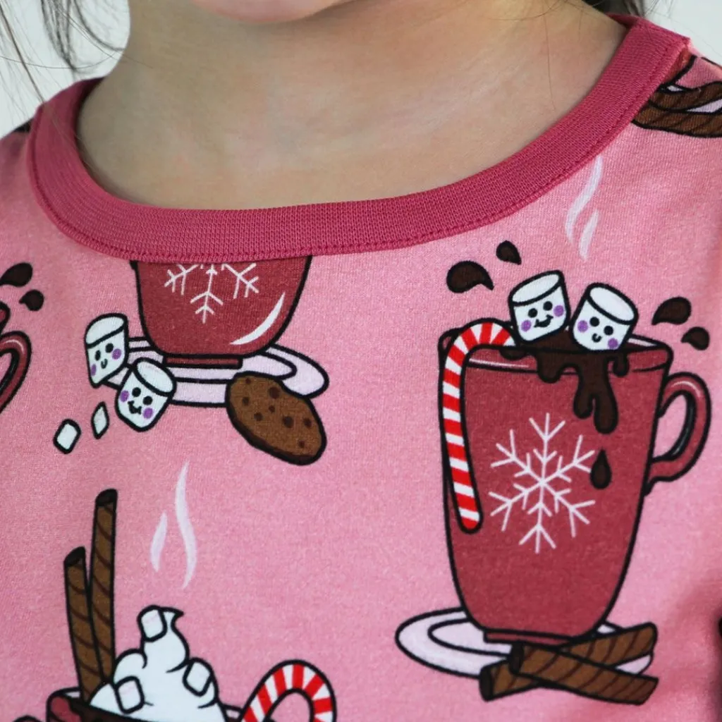New Hot Chocolate Långärmad T-Shirt Bridal Rose Barn Tröjor & Toppar