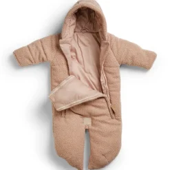 2-i-1 Babyoverall Pink Bouclé Barn Barnvagnstillbehör