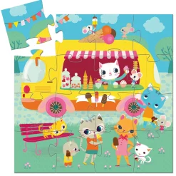 Best Ice Cream Trunk-pussel - 16 Bitar Multi Spel & Pussel