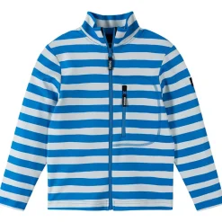 Outlet Iisisti Randig Tröja Med Dragkedja Cool Blue Barn Tröjor & Toppar