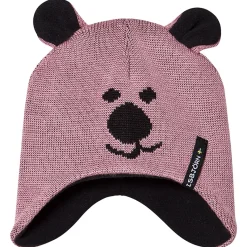 Hot Isbjörn Knitted Mössa Dusty Pink Barn Accessoarer
