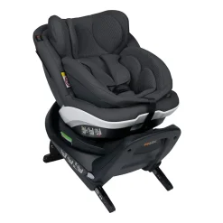 Hot iZi Twist B i-Size Bilbarnstol Anthracite Mesh Barn Bilbarnstolar