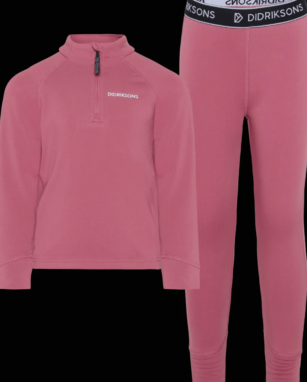 Online Jadis Kids 5 Baselayer-set Heather Pink Barn Underställ