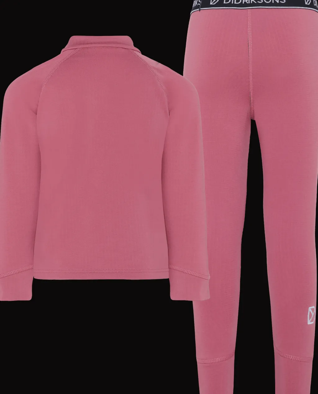 Online Jadis Kids 5 Baselayer-set Heather Pink Barn Underställ