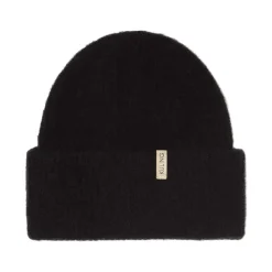 Outlet Jasna Beanie I Ull Black Barn Accessoarer