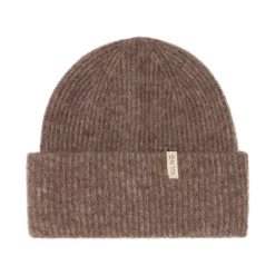 Online Jasna Beanie I Ull Brown Melange Barn Accessoarer