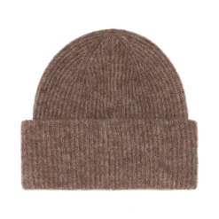 Online Jasna Beanie I Ull Brown Melange Barn Accessoarer