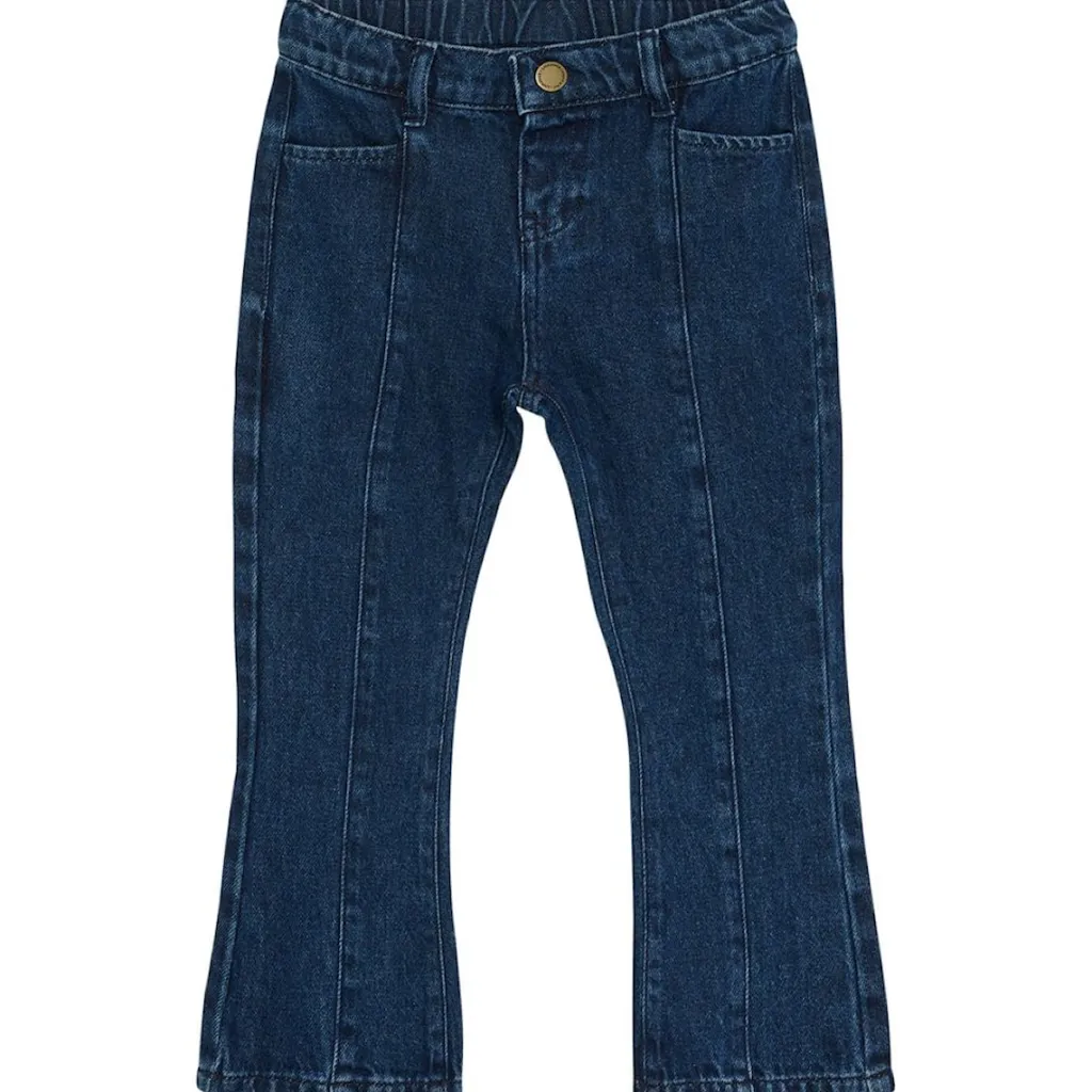 Sale Jeans Dark Blue Denim Barn Byxor & Shorts