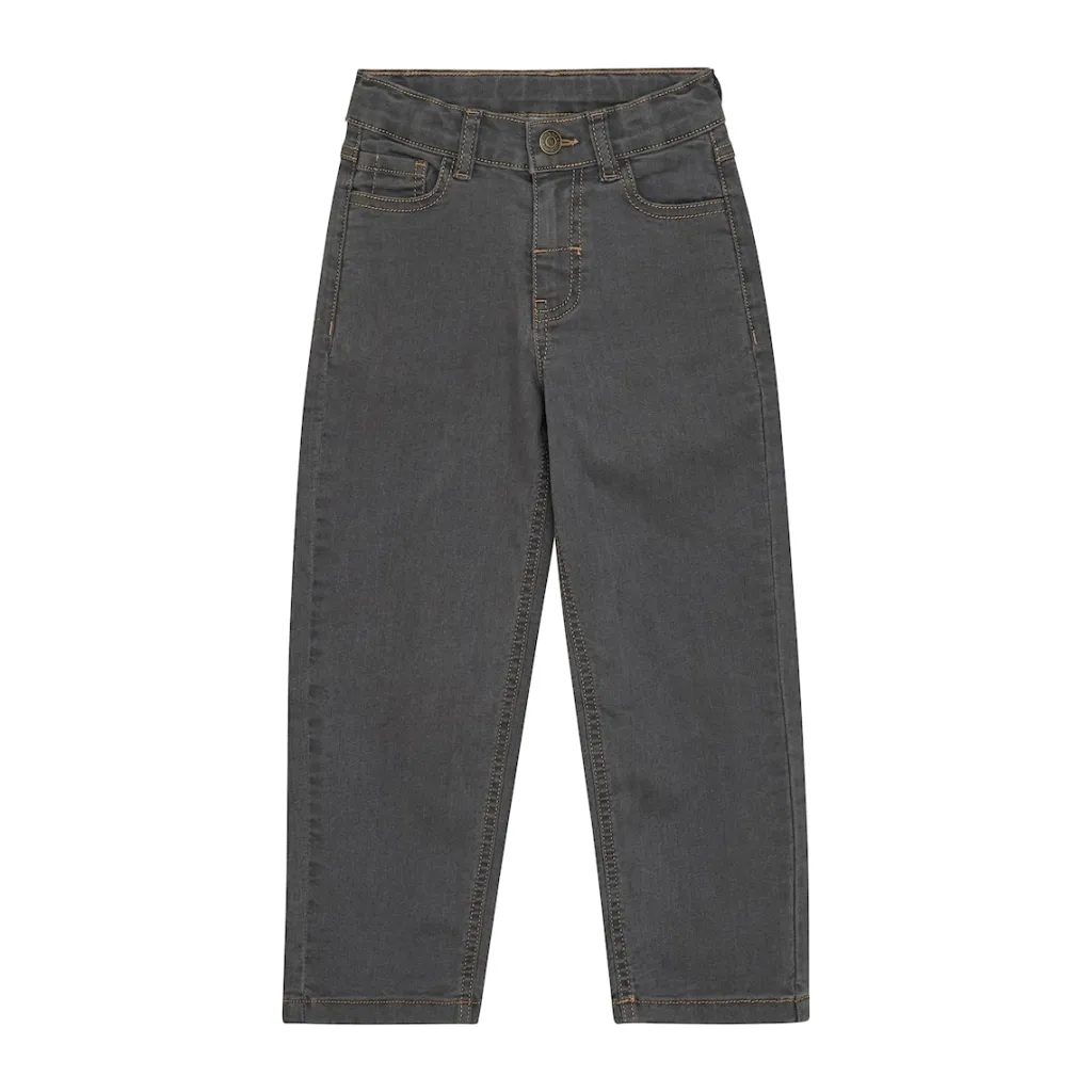 New Jeans Regular Fit Grey Black Barn Byxor & Shorts