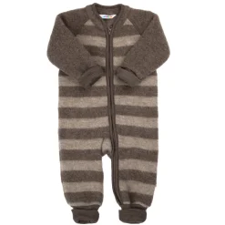Sale Jumpsuit I Mjuk Ull Brown Barn Bodys & Bodysuits