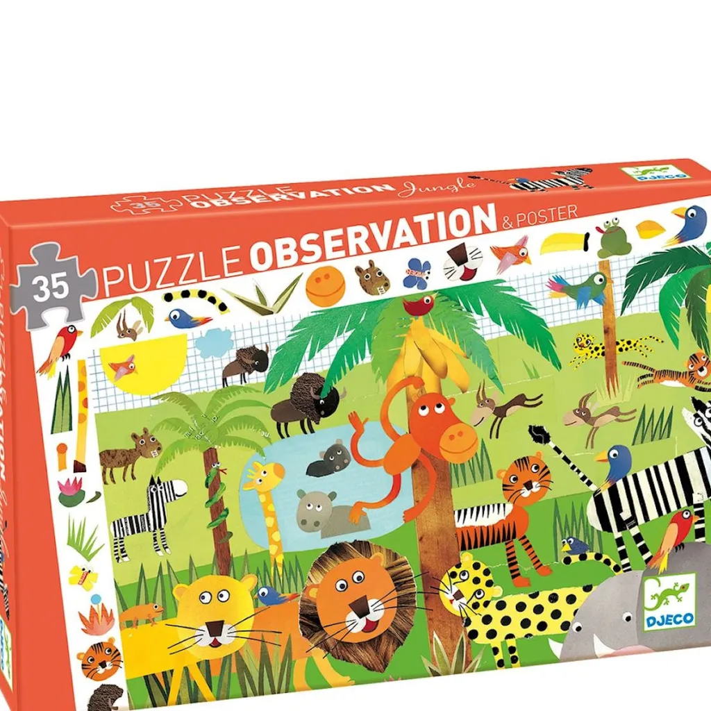New Jungle Pussel Spel & Pussel