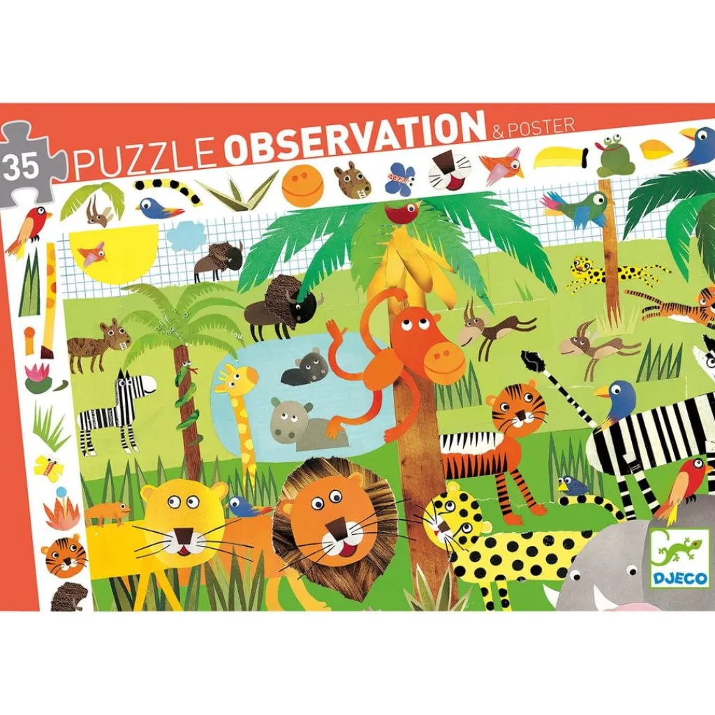 New Jungle Pussel Spel & Pussel