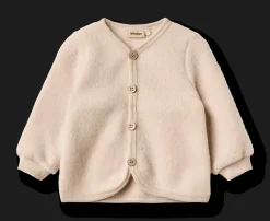Online Kari Ullfleecekofta Pale Lilac Barn Tröjor & Toppar