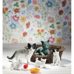 Sale Katt Familj Dock Set Dockor & Dockhus