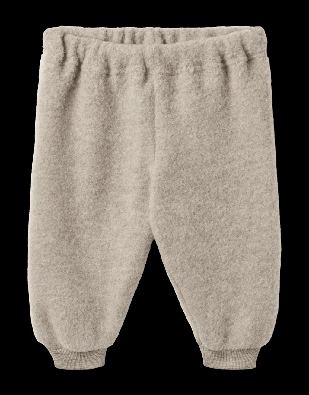 Online Kinnie Ullfleecebyxor Khaki Melange Barn Fleecekläder