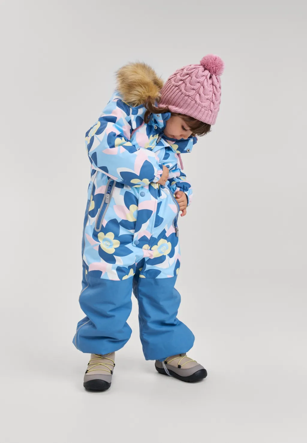 Hot Kipina tec Vinter Totalt Frozen Blue Overaller