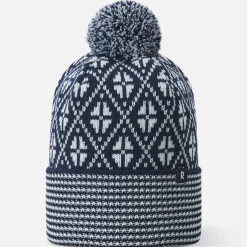 Online Kuurassa Stickad Mössa Marinblå Barn Accessoarer